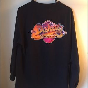 Vintage Dakota Cigarettes Long Sleeve Pocket Shirt